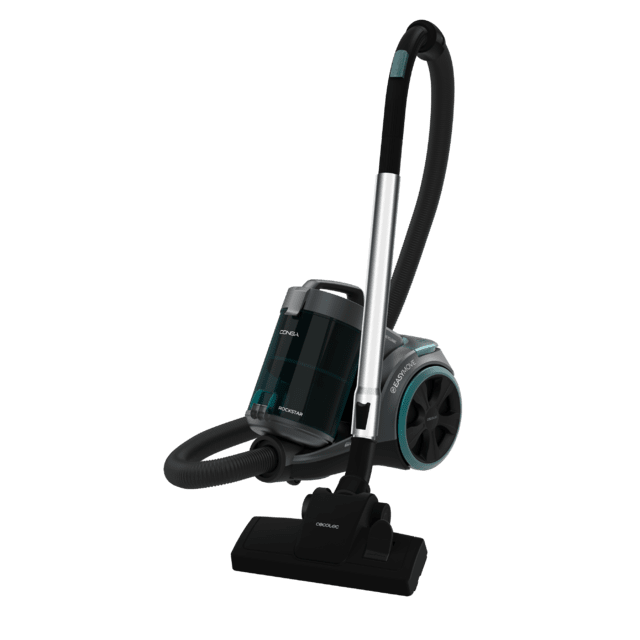 Cecotec Conga Rockstar Multicyclonic XL PowerStyle Aspirador De Trineo De 900 W De Potencia Máxima. Multiciclónico Sin Bolsas. Regulador De Potencia. Máxima Capacidad Del Depósito De Hasta 3 3 L Con Doble Filtro HEPA Y Tubo