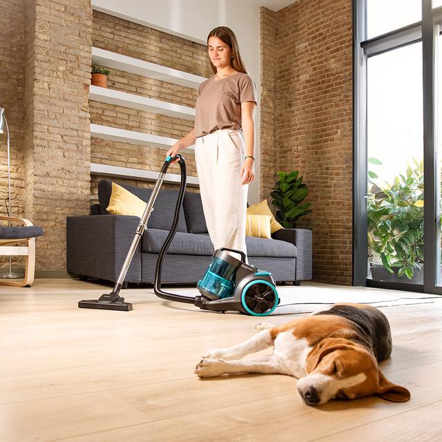 Cecotec Conga Rockstar Multicyclonic XL PowerStyle Aspirador De Trineo De 900 W De Potencia Máxima. Multiciclónico Sin Bolsas. Regulador De Potencia. Máxima Capacidad Del Depósito De Hasta 3 3 L Con Doble Filtro HEPA Y Tubo