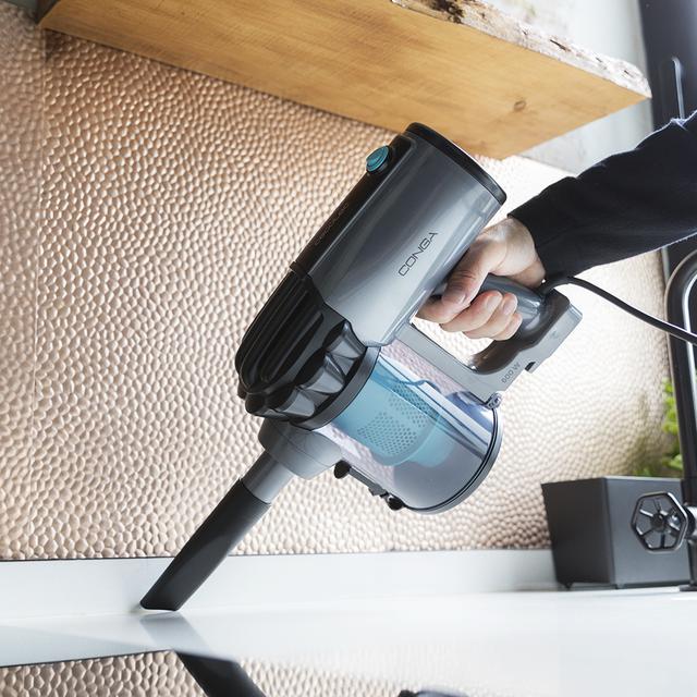 Cecotec Conga Thunderbrush 560.Aspirador Vertical Con Tecnología Ciclónica Filtro De Alta Eficiencia Radio De Acción 6 Metros Consumo 600 W Aspirador Escoba Y De Mano Con Cable