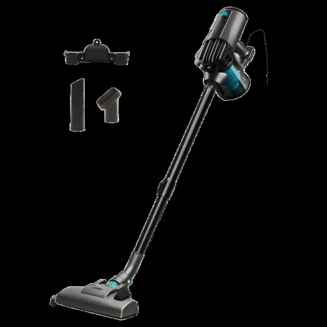 Cecotec Conga Thunderbrush 560.Aspirador Vertical con Tecnología ciclónica Filtro de Alta eficiencia Radio de acción 6 Metros Consumo 600 W Aspirador escoba y de mano con cable