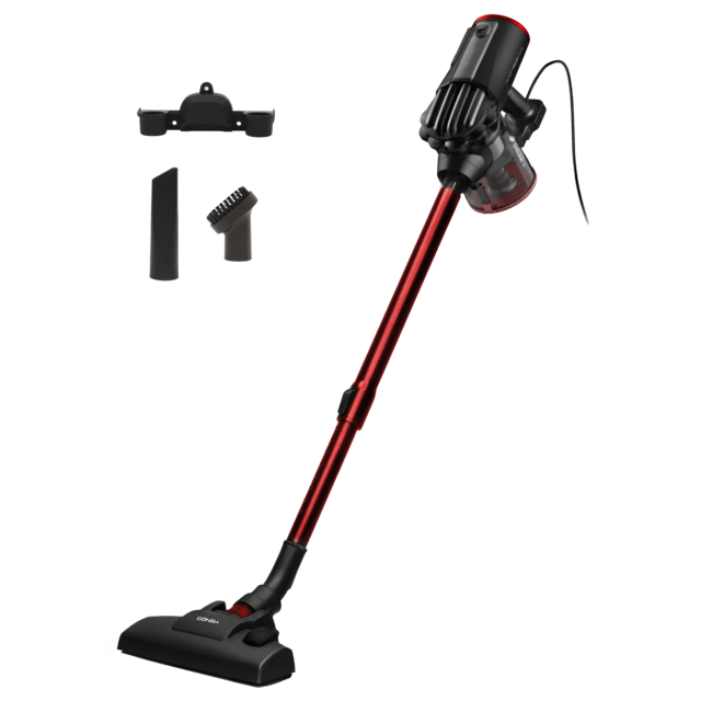 Cecotec Conga Thunderbrush Aspirador Vertical 360º 2 En 1. Aspirador Escoba Y De Mano. Tecnología Ciclónica. Filtro De Alta Eficiencia. Radio De Acción De 6 Metros. Bajo Consumo De 600 W. Aspirador Vertical