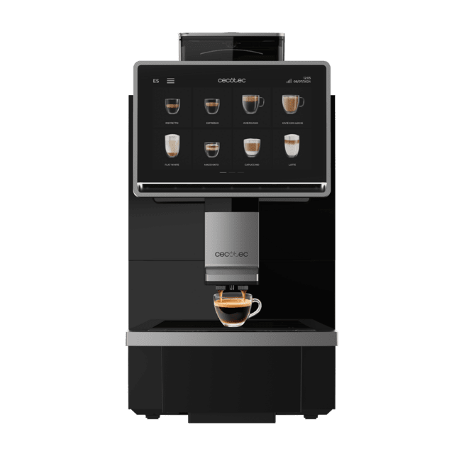 Cecotec Cremmaet Coffice Cafetera superautomática comercial con 26 bebidas. Cafetera superautomática