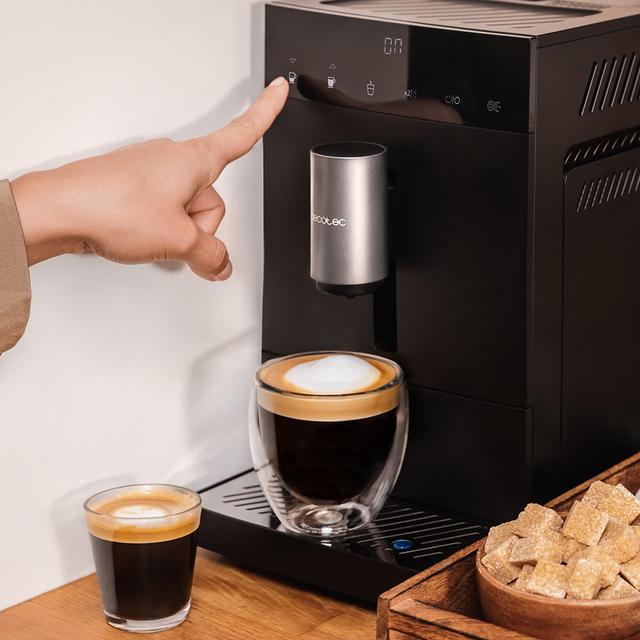 Cecotec Cremmaet Compact Cafetera Superautomática Compacta Con 19 Bares Y Sistema Thermoblock. Cafetera Superautomática Compacta