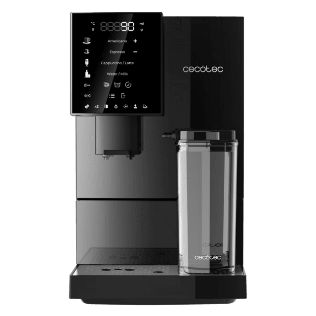 Cecotec Cremmaet CompactCcino Cafetera Superautomática Compacta Con 19 Bares Y Sistema Thermoblock. Cafetera Superautomática