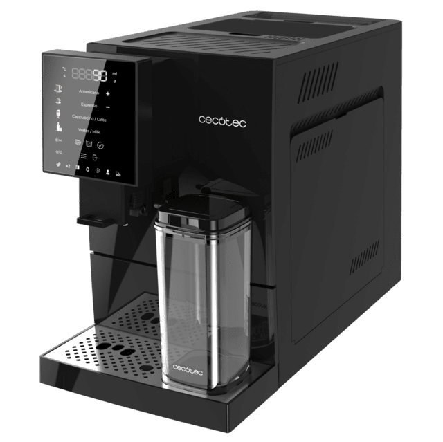 Cecotec Cremmaet CompactCcino Cafetera Superautomática Compacta Con 19 Bares Y Sistema Thermoblock. Cafetera Superautomática