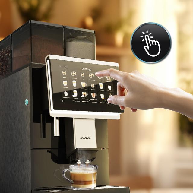Cecotec Cremmaet Lounge Cafetera Superautomática Comercial Con 4 Tolvas Superiores