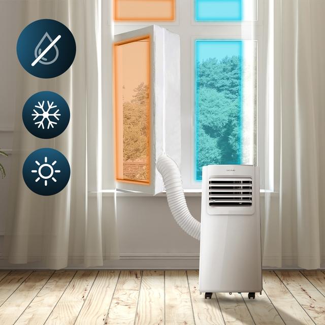 Cecotec Cubierta Aislante 400 Cubierta Aislante Ventana Oscilobatiente 400 Cm Para Aires Acondicionados Portátiles. Cubierta Aislante 