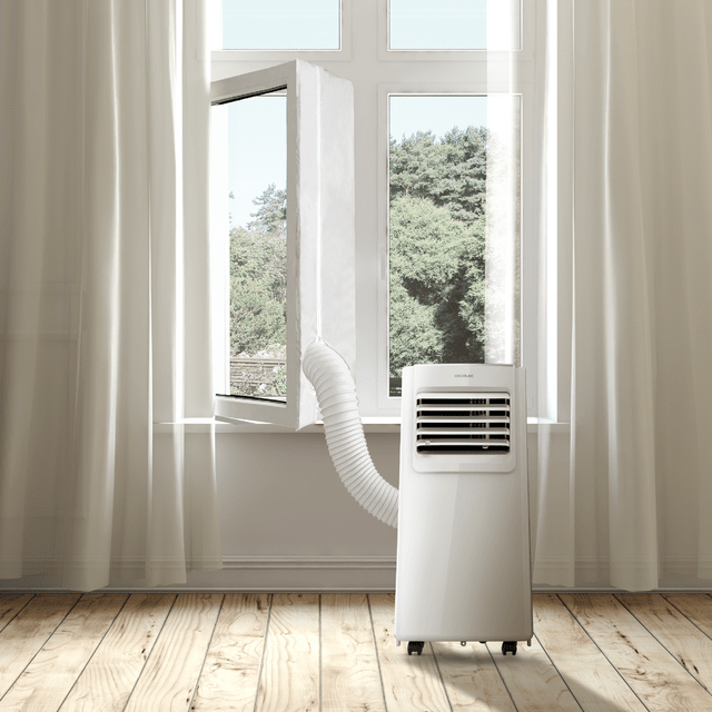 Cecotec Cubierta aislante 400 Cubierta aislante ventana oscilobatiente 400 cm para aires acondicionados portátiles. Cubierta aislante 