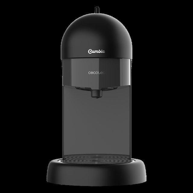 Cecotec Cumbia Capricciosa Black. Cafetera Express 19 Bares De Presión Apta Para Café Molido Y Cápsulas Monodosis ESE Depósito Agua 600 Ml Filtro Apto Lavavajillas Cafetera Espresso 19 Bares  