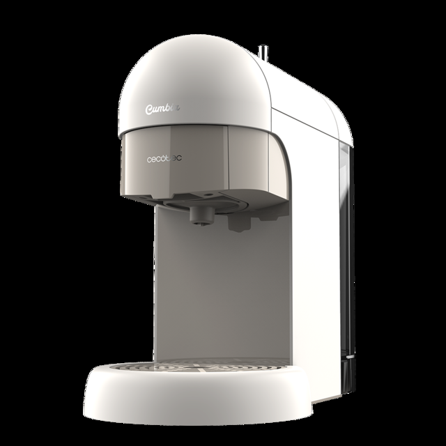 Cecotec Cumbia Capricciosa White. Cafetera Express Con 19 Bares De Presión Apta Para Café Molido Y Cápsulas Monodosis ESE Depósito Agua 600 Ml Filtro Apto Lavavajillas Cafetera Espresso 19 Bares  