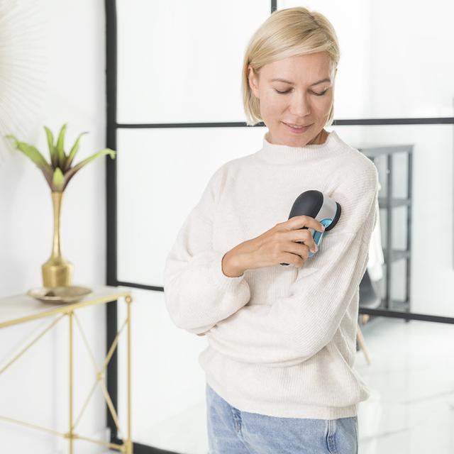 Cecotec Cut-X. Batería Recargable Quitapelusas Eléctrico Sin Cables Y Autonomía Hasta 45 Min Diámetro Cuchilla 50 Mm Velocidad 8800 RPM Quitapelusas Eléctrico