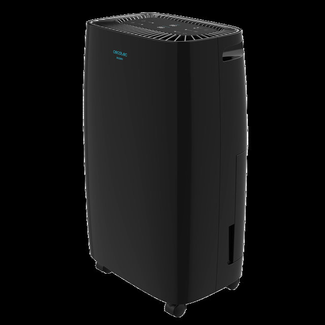 Cecotec Deshumidificador Big Dry 4000 Expert Black. Temporizador 24h 10L/día Depósito extraíble 2 5L Cobertura 105m3/h Gas R290 Silencioso Humedad 40% a 80% Pantalla LED Apagado Automático Deshumidificador silencioso  