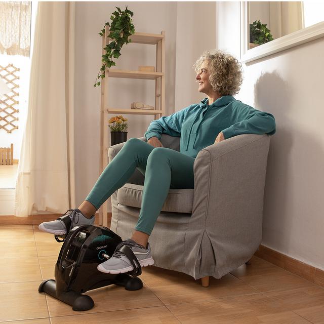 Cecotec DrumFit Cycle Compact Pedales Estáticos Con Resistencia Manual La Solución Ideal Para Ejercitar Piernas O Brazos De La Manera Más Cómoda Y Práctica Gracias A Su Tamaño Ultra Reducido Y Su Uso Fácil E Intuitivo Ind