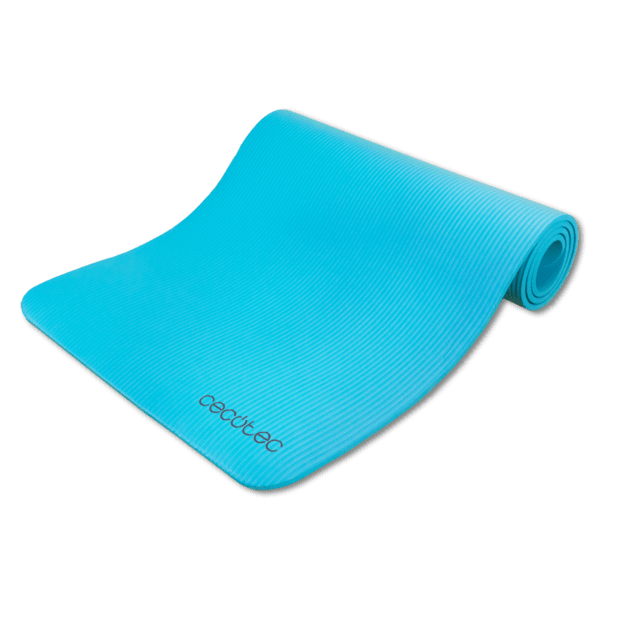 Cecotec DrumFit Mat Esterilla De Fitness De 183 X 61 Cm Con 1 Cm De Espesor. Hecha De Material NBR Resistente Y Antideslizante. Incorpora Un Asa De Transporte Para Llevarla A Cualquier Parte. Esterilla De Fitness 