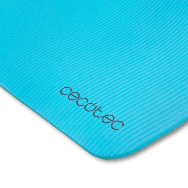 Cecotec DrumFit Mat Esterilla De Fitness De 183 X 61 Cm Con 1 Cm De Espesor. Hecha De Material NBR Resistente Y Antideslizante. Incorpora Un Asa De Transporte Para Llevarla A Cualquier Parte. Esterilla De Fitness 