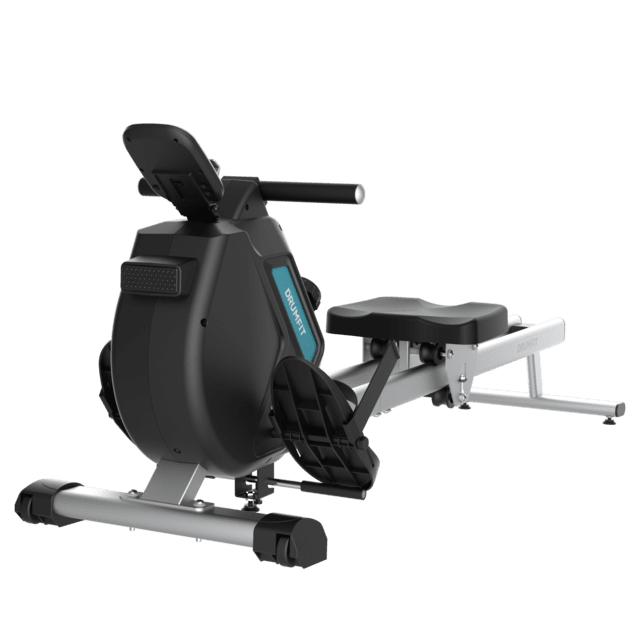 Cecotec Drumfit Rower 5500 Regatta Máquina De Remo Plegable Con Sistema De Resistencia Magnética Y Diferentes Niveles De Intensidad. Volante De Inercia De 5 5 Kg. Posee Display LCD Reposapiés Con Correas Ajustables Ruedas De