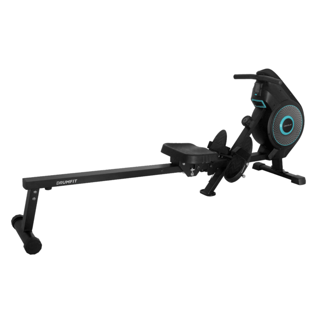 Cecotec Drumfit Rower Eolo Magno Remo De Resistencia Combinada: Aire Y Magnética. Pantalla LCD. 8 Niveles De Resistencia Regulables Manualmente. Ruedas De Transporte. Correas De Sujeción. Altura Máxima De Usuario 190 Cm. Pleg