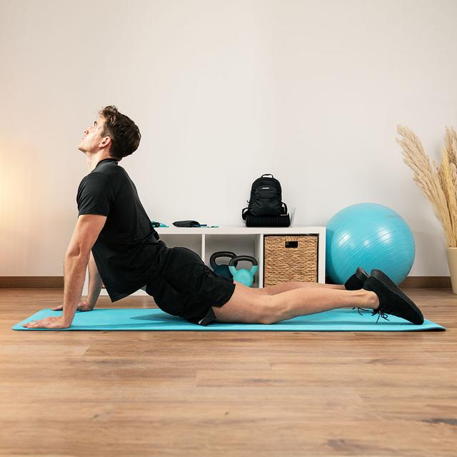 Cecotec DrumFit Yoga Mat Esterilla De Yoga De 183 X 61 Cm Con 0 8 Cm De Espesor. Material TPE. Tejido Con Patrón Antideslizante. Incorpora Un Asa De Transporte Para Llevarla A Cualquier Parte. Esterilla De Yoga