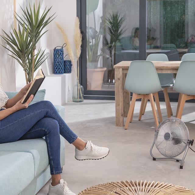 Cecotec EnergySilence 1000 Pro Ventilador Industrial Con 40 W 12” 3 Velocidades 3 Aspas Uso Sencillo Diseño Elegante Y Máxima Seguridad. Ventilador Industrial