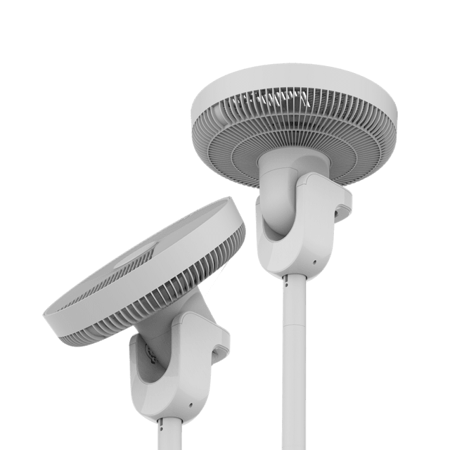 Cecotec EnergySilence 2600 Sunflower Portable Ventilador De Batería 3 En 1 22 W Con Motor BLDC 13”de Diámetro Gran Autonomía Gracias A Su Batería De 2600 MAh Pantalla LED Control Remoto Control Táctil Y Oscilación Horizo