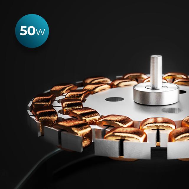 Cecotec EnergySilence 3600 Vision Orange. Ventilador De Techo De 50 W Diámetro 92 Cm Lámpara 3 Velocidades 6 Aspas Reversibles Función Verano/Invierno Interruptor De Cadena Blanco/Naranja Ventilador De Techo