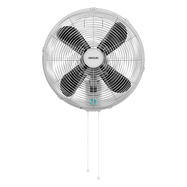 Cecotec EnergySilence 4500 Power Wall Ventilador De Pared De 18 " Con 50 W 3 Velocidades 4 Aspas Y Uso Sencillo. Ventilador De Pared 