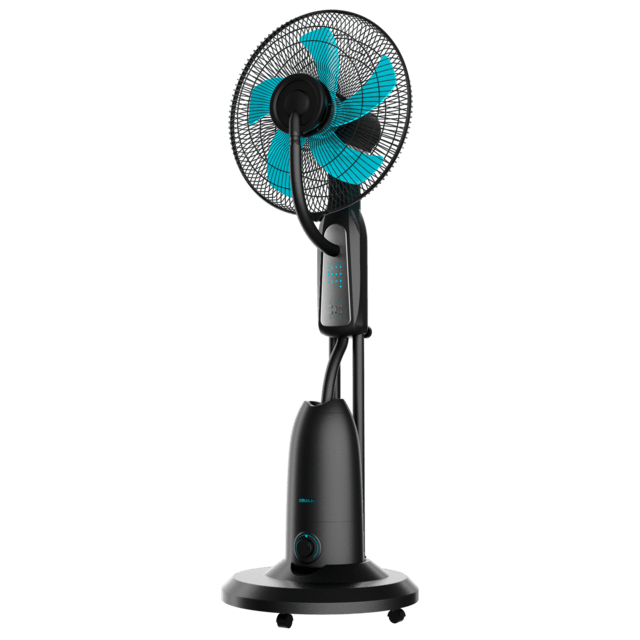 Cecotec EnergySilence 490 Freshessence Ventilador Nebulizador Con 90 W Depósito De 2 8 Litros 5 Aspas Control Remoto Temporizador Y Oscilación. Ventilador Nebulizador