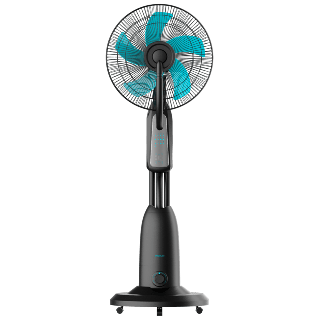 Cecotec EnergySilence 490 Freshessence Ventilador Nebulizador Con 90 W Depósito De 2 8 Litros 5 Aspas Control Remoto Temporizador Y Oscilación. Ventilador Nebulizador
