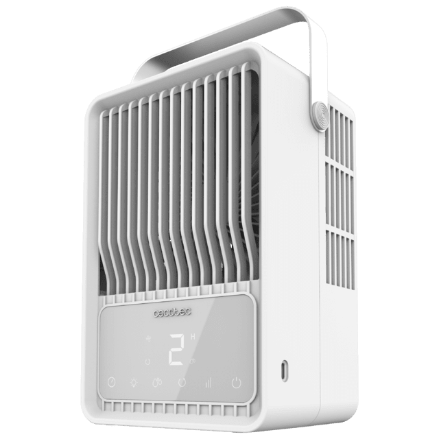 Cecotec EnergySilence 500 DeskChill Smart Climatizador De Sobremesa De 500 Ml Control Táctil Display Digital Y Temporizador. Climatizador De Sobremesa 
