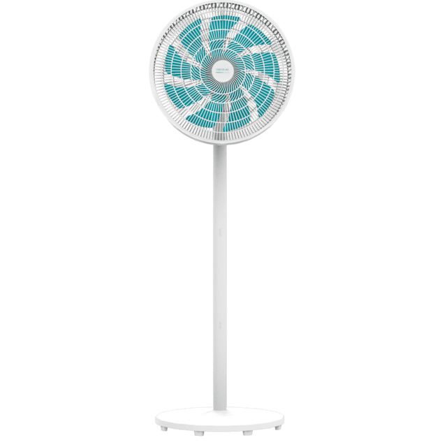 Cecotec EnergySilence 550 3in1 Ventilador De Pie Multiposición Con 3 Alturas: Pie Sobremesa Y Pared De 16" Con 60 W.  Ventilador De Pie Multiposición 