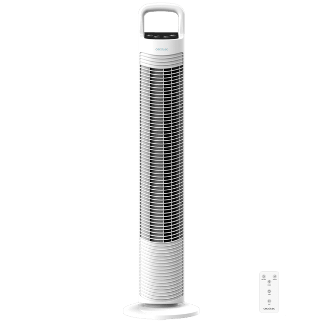 Cecotec EnergySilence 790 Skyline Control Ventilador de torre de 32 " con 45 W y 3 velocidades temporizador oscilación uso sencillo asa y máxima seguridad. Ventilador de torre 
