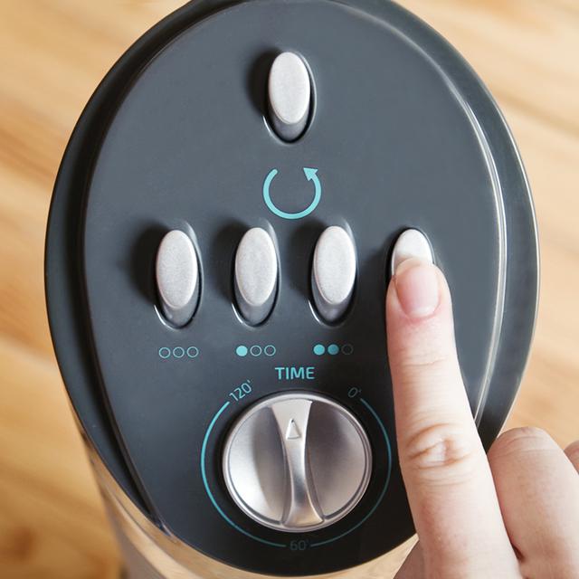 Cecotec EnergySilence 790 Skyline. Ventilador De Torre Con Temporizador 50 W 30'' (76cm) De Altura Mecánico Oscilante Motor De Cobre 3 Velocidades. Ventilador De Torre