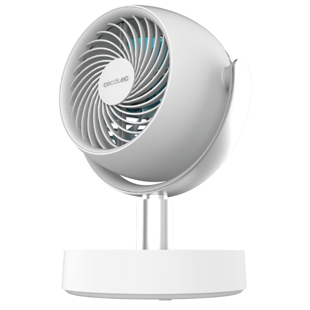 Cecotec EnergySilence 800 Cyclone Desk Portable Ventilador Circulador De Aire De Sobremesa Con Batería De 4000 MAh Motor DC Oscilación E Inclinación Ajustables. Ventilador Circulador De Aire De Sobremesa