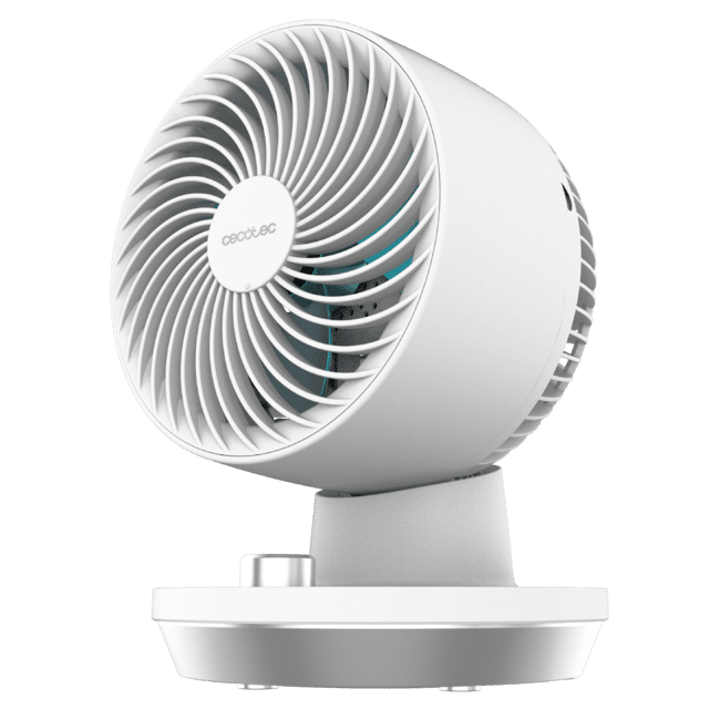 Cecotec EnergySilence 800 Cyclone Desk Ventilador Circulador De Aire De Sobremesa De 45 W Oscilación E Inclinación Ajustables. Ventilador Circulador De Aire De Sobremesa 