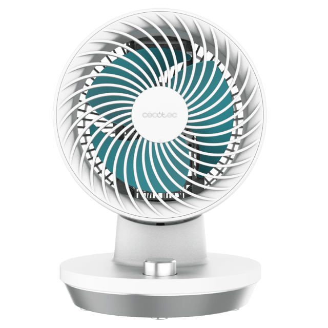Cecotec EnergySilence 800 Cyclone Desk Ventilador Circulador De Aire De Sobremesa De 45 W Oscilación E Inclinación Ajustables. Ventilador Circulador De Aire De Sobremesa 
