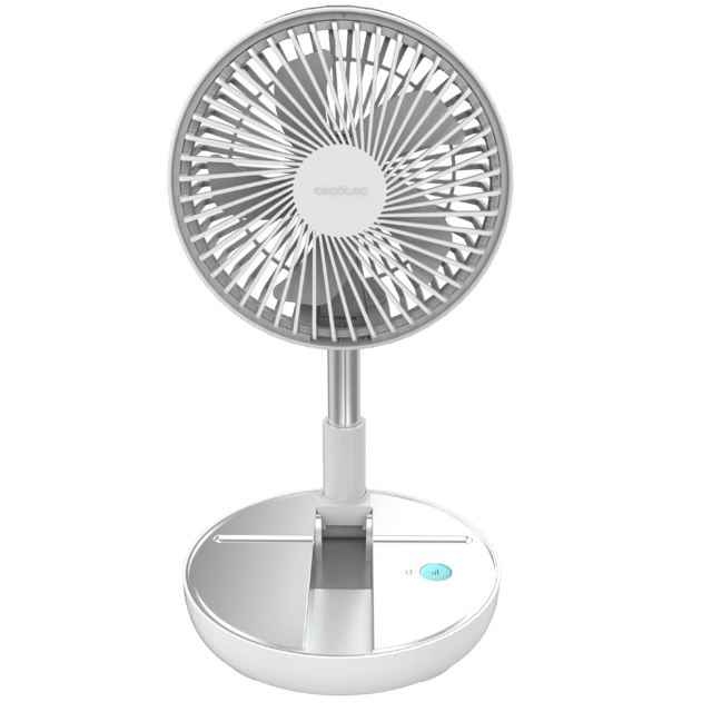 Cecotec EnergySilence 800 FoldAir Portable Ventilador Portátil Plegable Con 7200 MAh. Ventilador Portátil Plegable