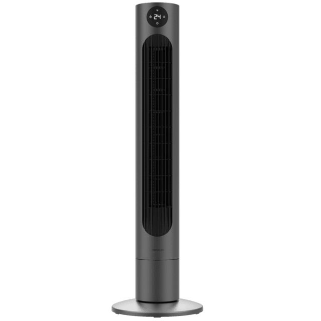 Cecotec EnergySilence 800 Skyline Smart Ventilador De Torre De 36" Con 60 W Temporizador Control Táctil Y Remoto Y Display Digital. Ventilador De Torre 