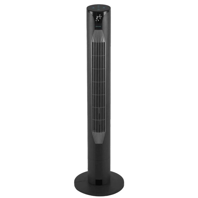 Cecotec EnergySilence 8150 Skyline Ventilador De Torre De 55 W Y 42” Con Mando A Distancia Pantalla LED 3 Velocidades 3 Modos Oscilación Y Temporizador. Ventilador De Torre 