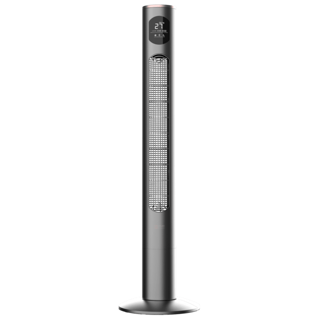 Cecotec EnergySilence 9090 Skyline Smart Ventilador De Torre De 46 " Con 50 W Y 3 Velocidades Temporizador Oscilación Display Y Mando A Distancia. Ventilador De Torre 