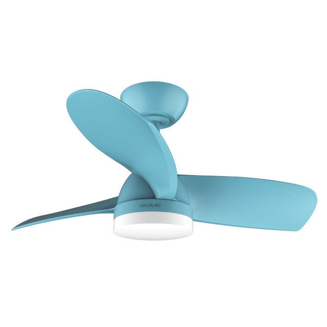 Cecotec EnergySilence Aero 3050 Sky Ventilador De Techo De 35 W Con Motor DC Y 36” Con Luz LED Mando A Distancia Temporizador 6 Velocidades Y 3 Aspas.  Ventilador De Techo