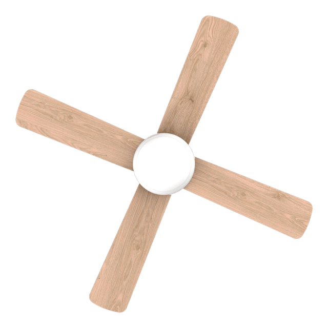 Cecotec EnergySilence Aero 4200 DC Fresh. Ventilador De Techo Con Mando A Distancia Temporizador Y Luz LED 40 W Motor DC 42" 4 Aspas Reversibles En Madera Clara 3 Velocidades Función Invierno Ventilador De Techo Con Mando A Dis
