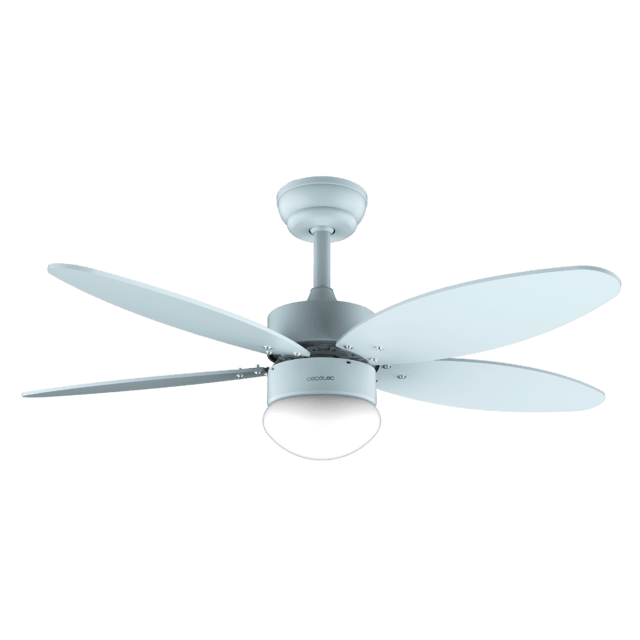 Cecotec EnergySilence Aero 4260 Full Sky Ventilador De Techo De 40 W Con Motor DC Y 42” Con Luz LED Mando A Distancia Temporizador 6 Velocidades Y 5 Aspas Reversibles. Ventilador De Techo 