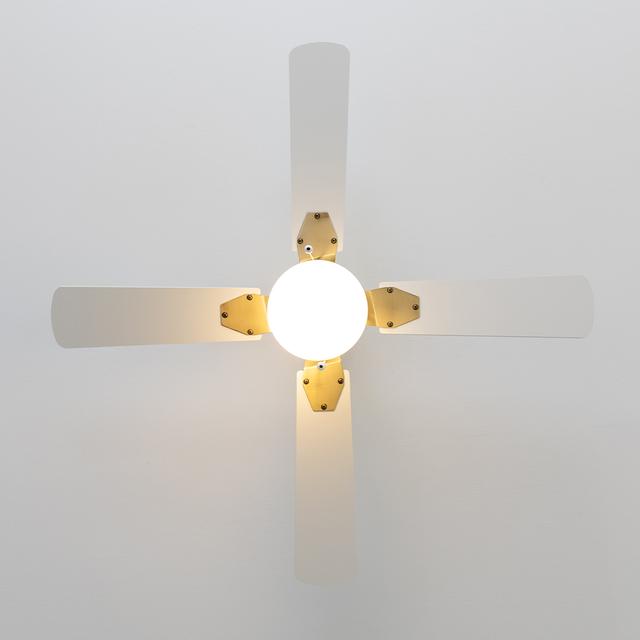 Cecotec EnergySilence Aero 450 GoldWhite Ventilador De Techo De 50 W Y 42” Con Luz 3 Velocidades 4 Aspas Y Modo Winter-summer.  Ventilador De Techo 