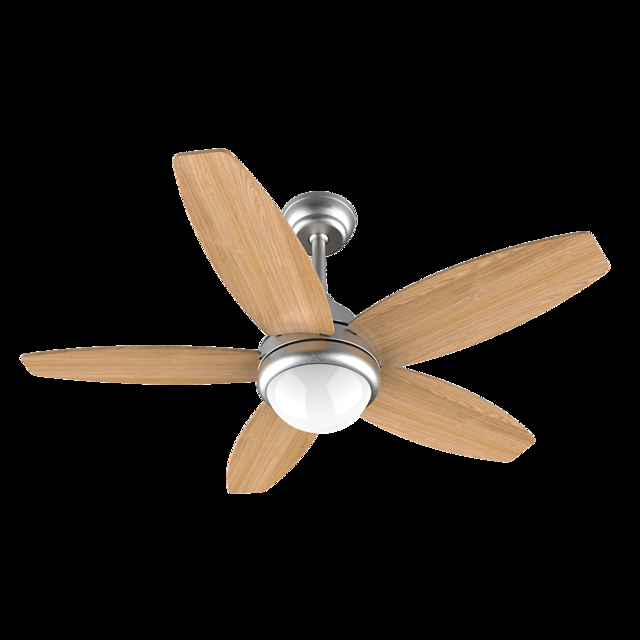 Cecotec EnergySilence Aero 490. Ventilador De Techo Con Mando A Distancia Y Luz 50 W Bajo Consumo 5 Aspas Innovadoras Reversibles De 42'' 3 Velocidades Acabado En Madera Ventilador De Techo