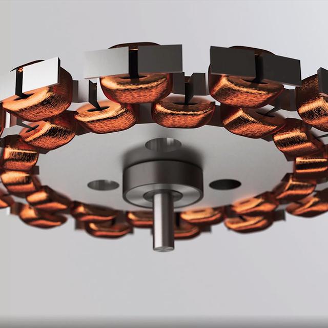 Cecotec EnergySilence Aero 5200 Black Design. Ventilador De Techo Con Mando A Distancia Y Temporizador 40W Diámetro 132 Cm Motor DC Luz LED 6 Velocidades Función Invierno Negro Ventilador De Techo