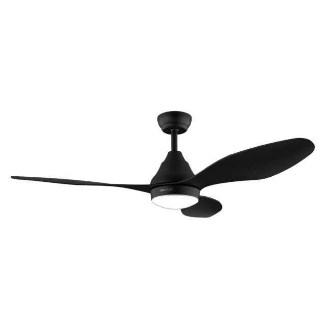 Cecotec EnergySilence Aero 5200 Black Ventilador De Techo De 40 W Y 48” Con Luz 3 Velocidades Ventilador De Techo