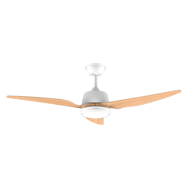 Cecotec EnergySilence Aero 5250 LightWood Ventilador De Techo De 62 W Y 48” Con Luz 3 Velocidades Temporizador Ventilador De Techo