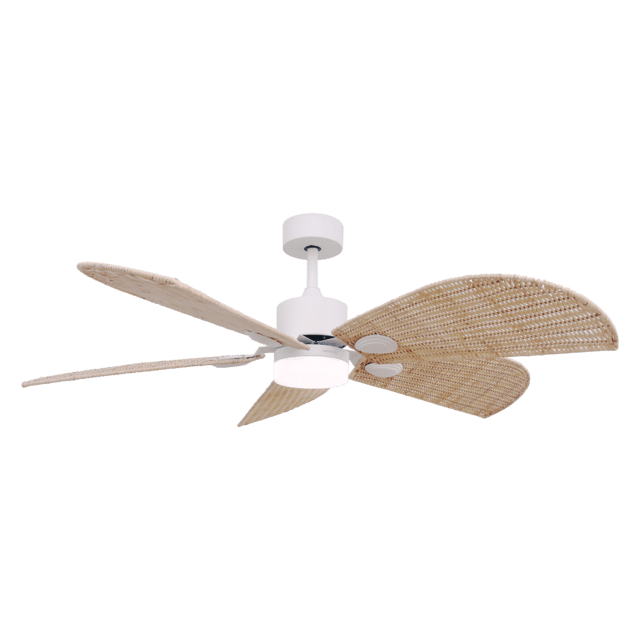 Cecotec EnergySilence Aero 5290 Natural Ventilador De Techo Con Motor DC Incorporado De 40W 52 Pulgadas Luz LED De 18W Temporizador Regulable Entre 1/2/4 Y 8 Horas Modo Winter-summer 6 Velocidades Para Seleccionar Con 5 Aspas Gi