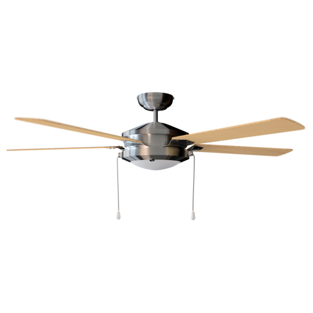 Cecotec EnergySilence Aero 540 Ventilador De Techo 52’’ De 5 Aspas 62 W Lámpara LED Y Función Verano/invierno. Ventilador De Techo