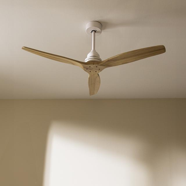 Cecotec EnergySilence Aero 590 Ventilador De Techo De 65W Y 52” Con Mando A Distancia Temporizador Modo Winter-summer 3 Velocidades Y 3 Aspas. Ventilador De Techo